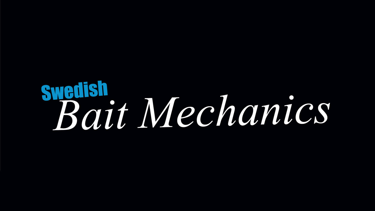 Swedish Bait Mechanics & Foundation Outdoor Group Announce Partnership